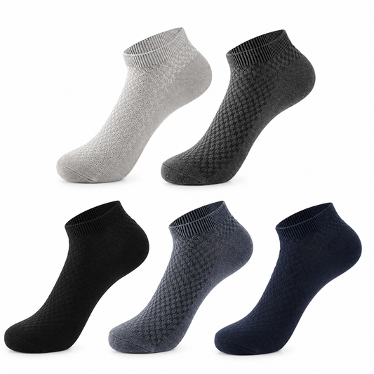 Soft Casual Ankle Socks (Pack Of 5)