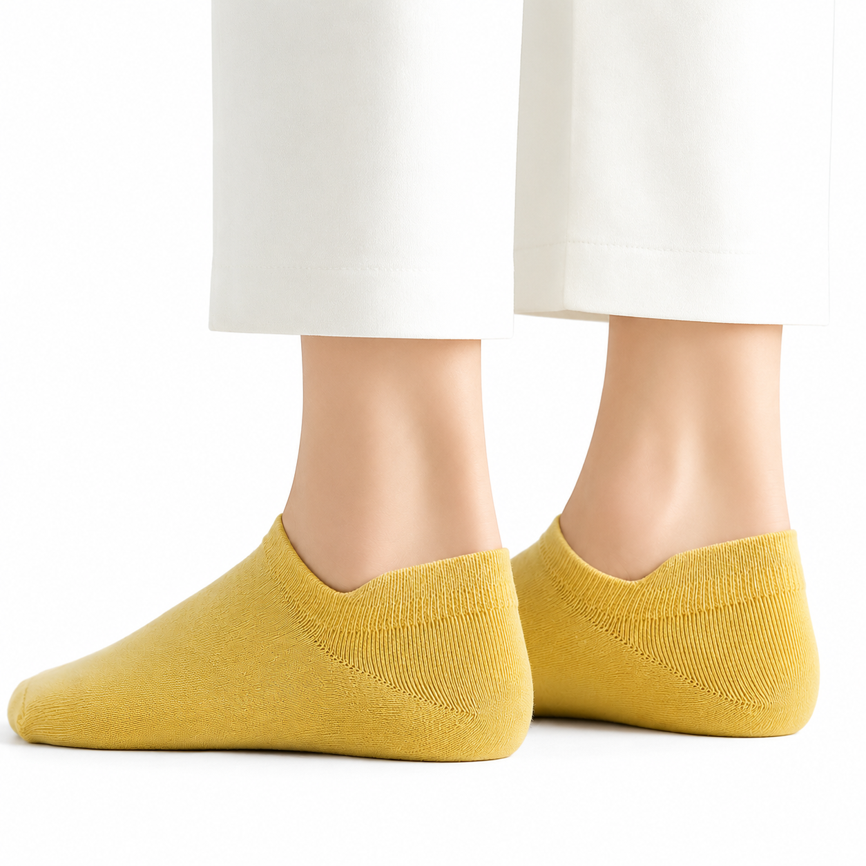 Women's Casual Invisible Socks (Pack Of 8)