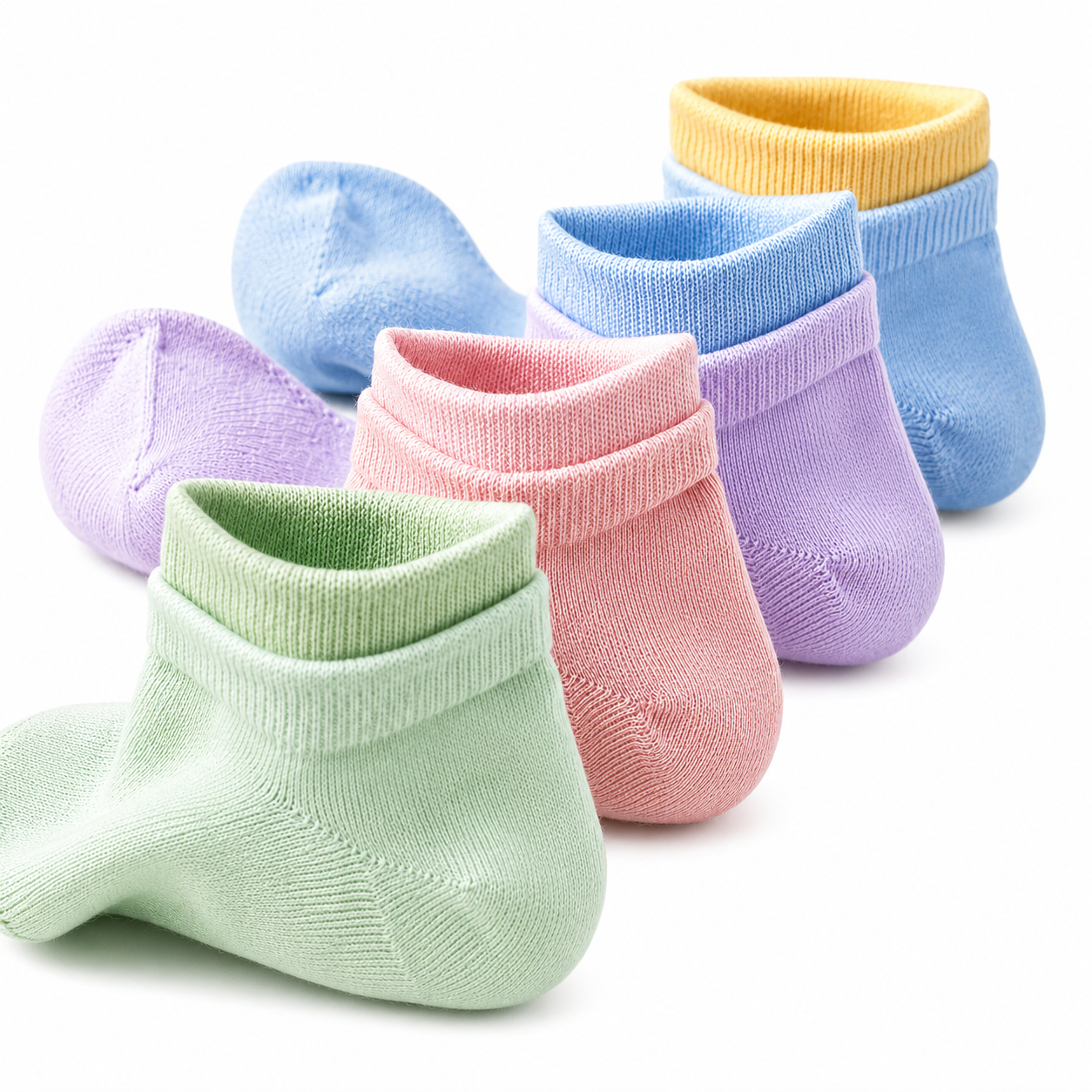 Multicolor Low Cut Socks (Pack Of 7)
