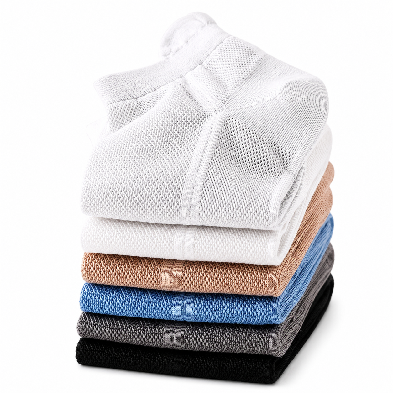 Comfort Fit Low Cut Ankle Socks (Pack Of 6)