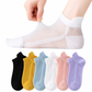 Soft Cotton Blend Low Cut Socks (Pack Of 6)