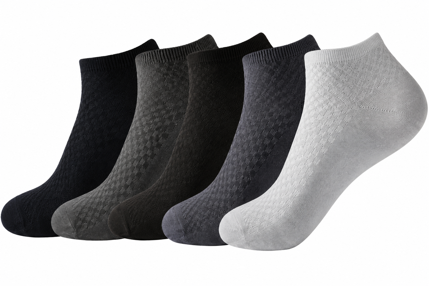 Soft Casual Ankle Socks (Pack Of 5)