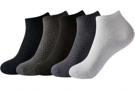 Soft Casual Ankle Socks (Pack Of 5)