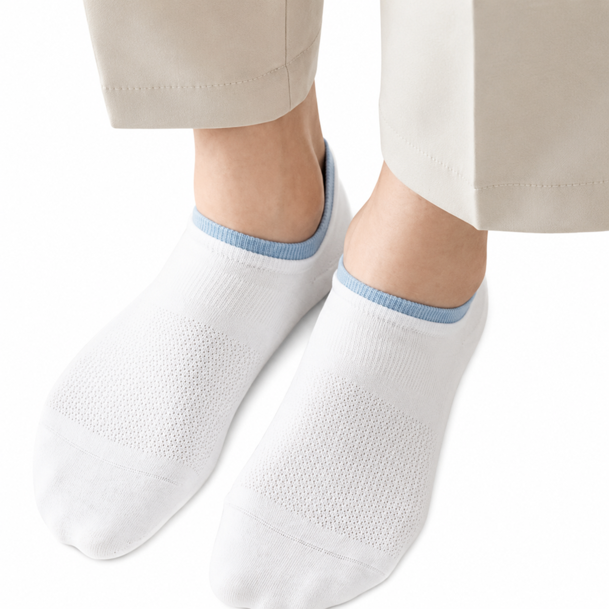 Double Elastic Ankle Socks (Pack Of 8)