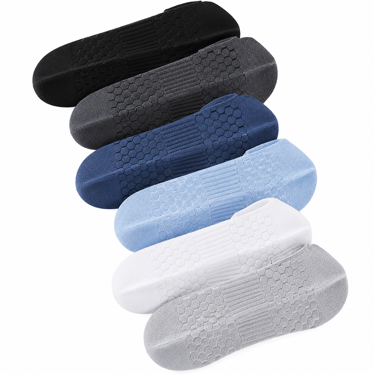 Sports Ankle Socks (Pack Of 6)